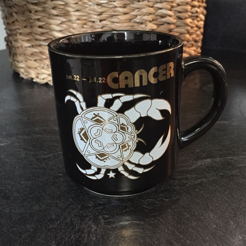 FREE Vintage Cancer Astrological Sign Mug